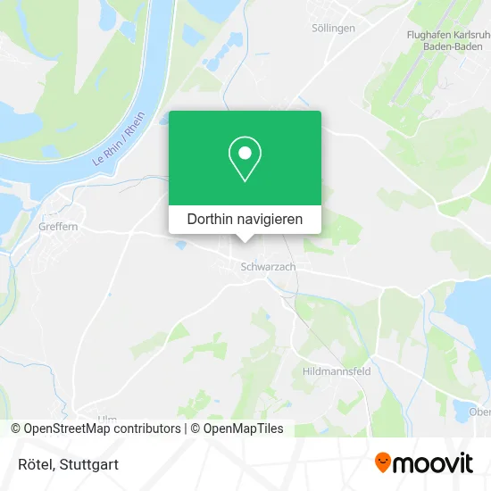 Rötel Karte