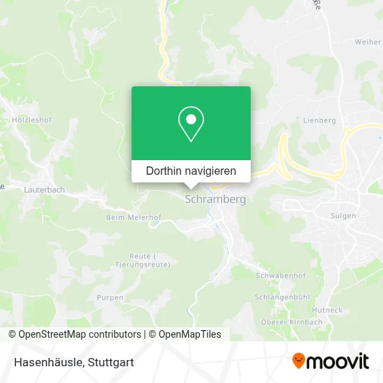 Hasenhäusle Karte