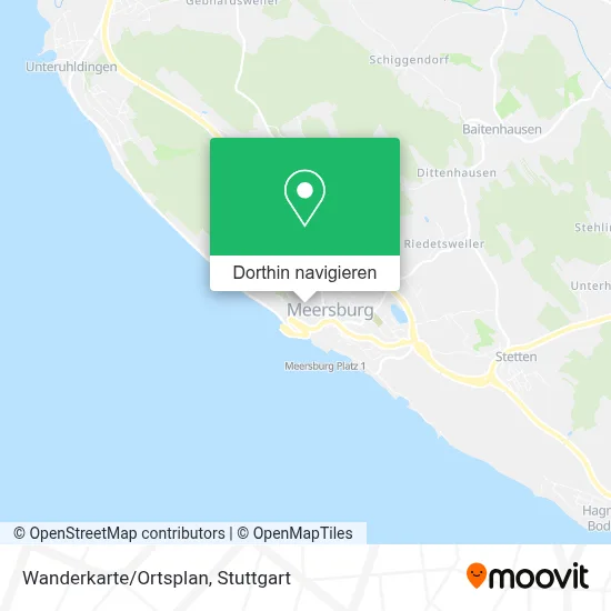 Wanderkarte/Ortsplan Karte