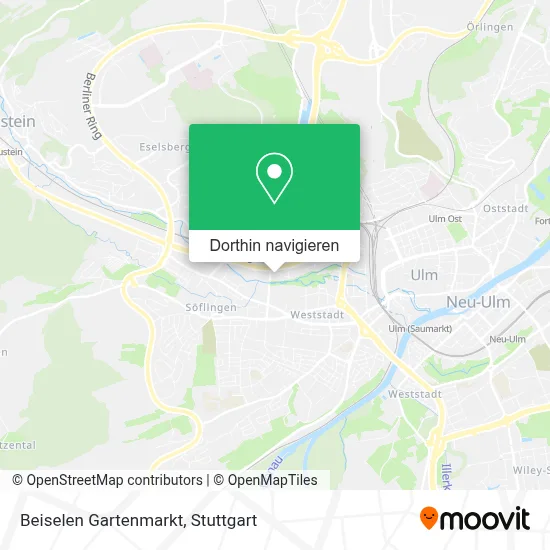 Beiselen Gartenmarkt Karte