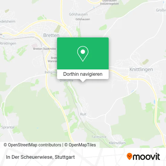 In Der Scheuerwiese Karte