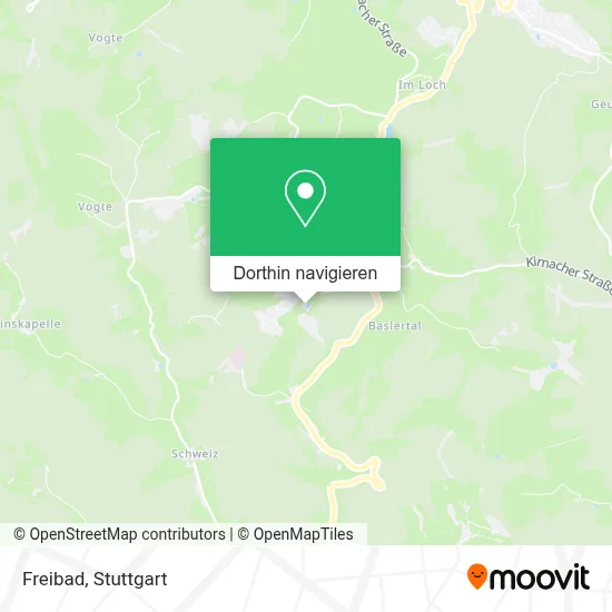 Freibad Karte
