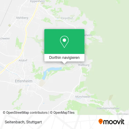 Seitenbach Karte