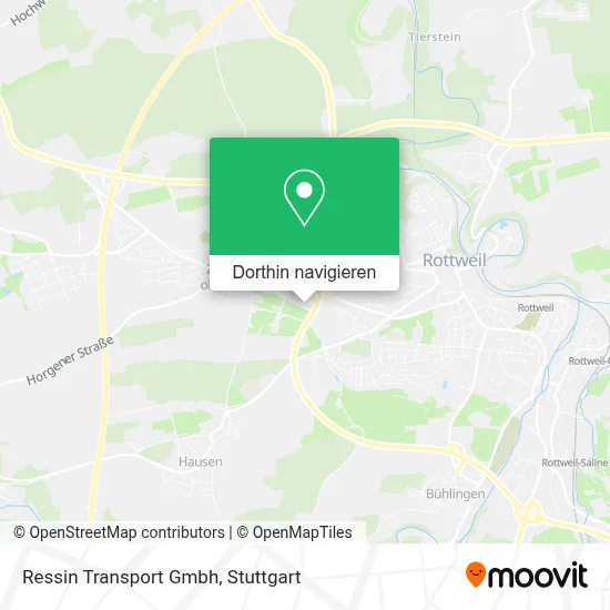 Ressin Transport Gmbh Karte