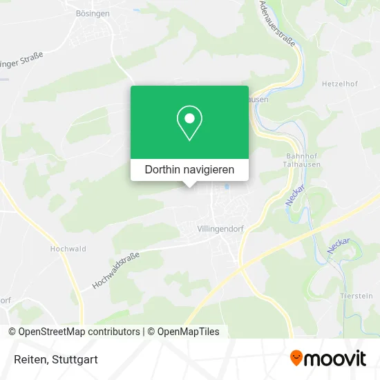 Reiten Karte