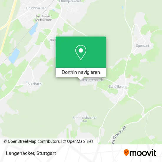 Langenacker Karte