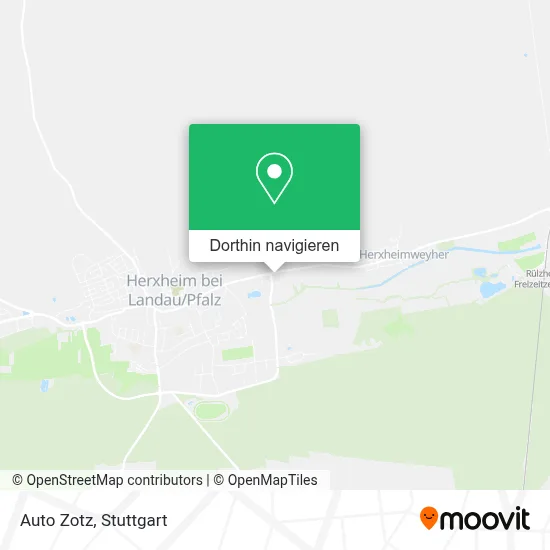 Auto Zotz Karte