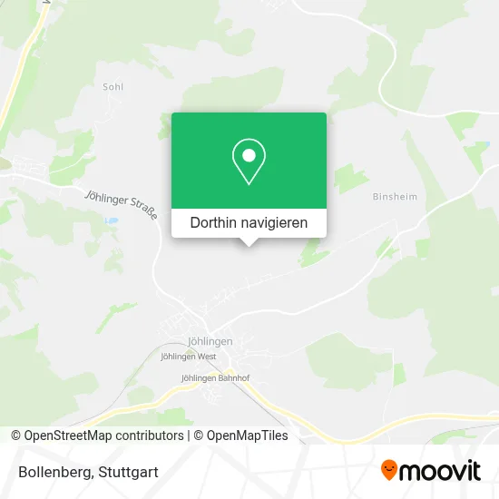 Bollenberg Karte