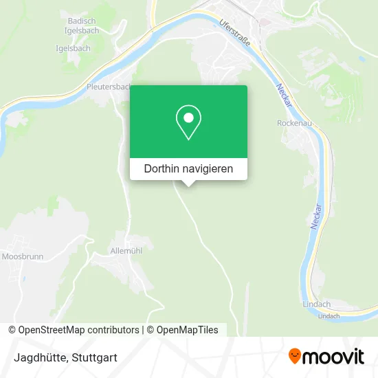 Jagdhütte Karte