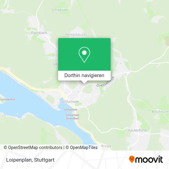 Loipenplan Karte