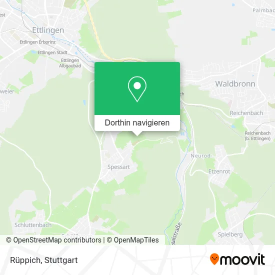 Rüppich Karte
