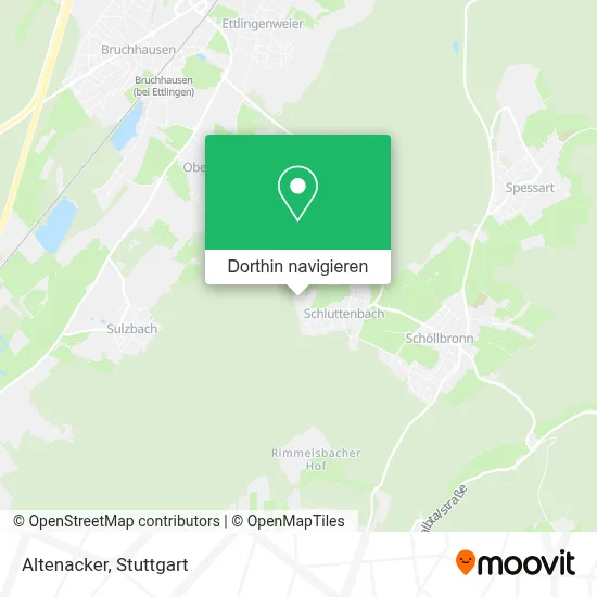 Altenacker Karte