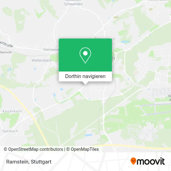 Ramstein Karte