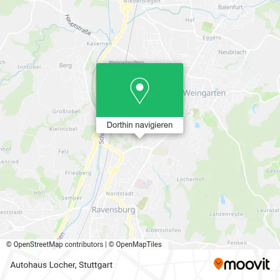 Autohaus Locher Karte