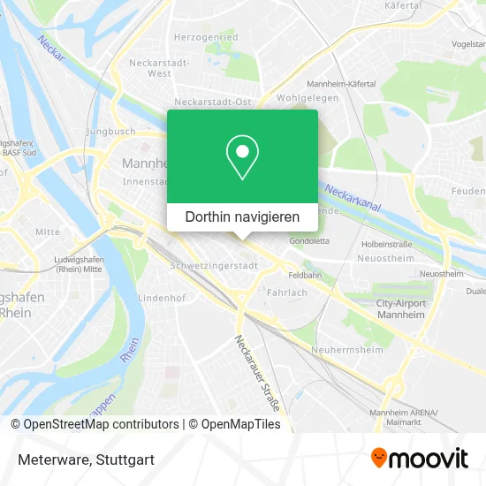 Meterware Karte