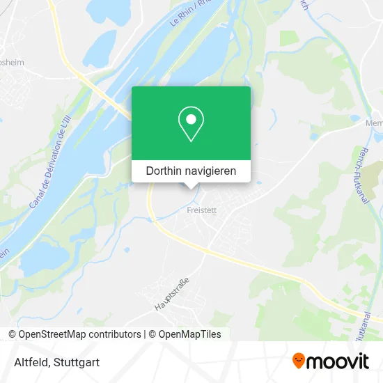 Altfeld Karte