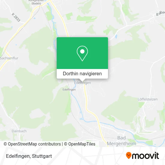 Edelfingen Karte