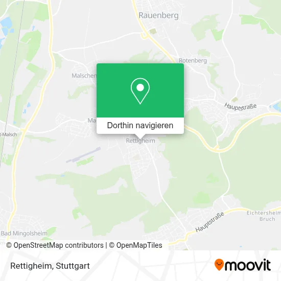 Rettigheim Karte
