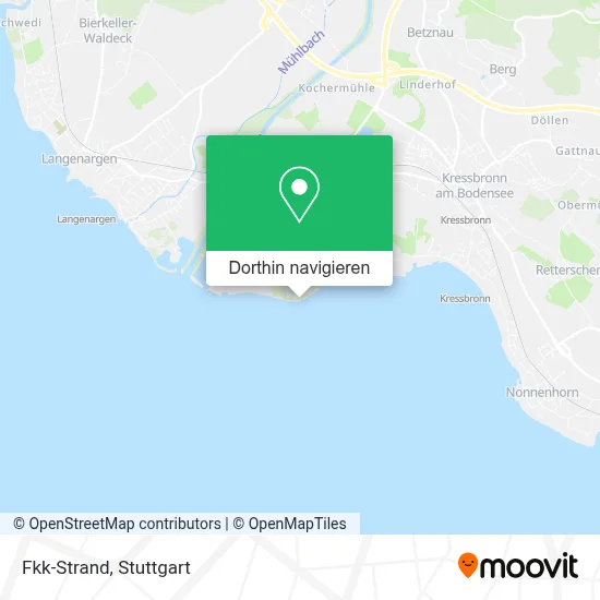 Fkk-Strand Karte