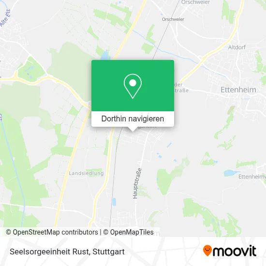 Seelsorgeeinheit Rust Karte