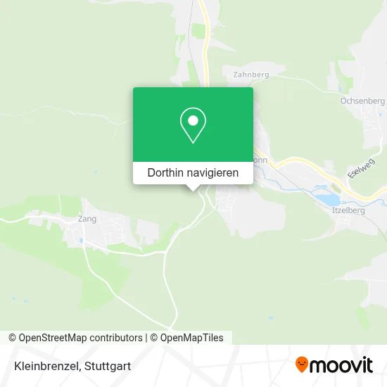 Kleinbrenzel Karte