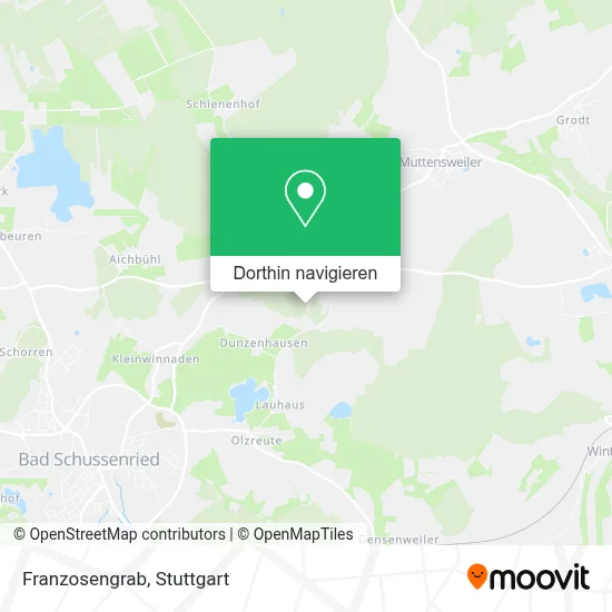 Franzosengrab Karte