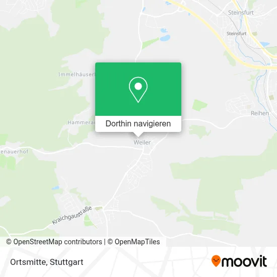 Ortsmitte Karte