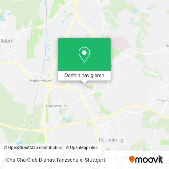 Cha-Cha Club Dianas Tanzschule Karte