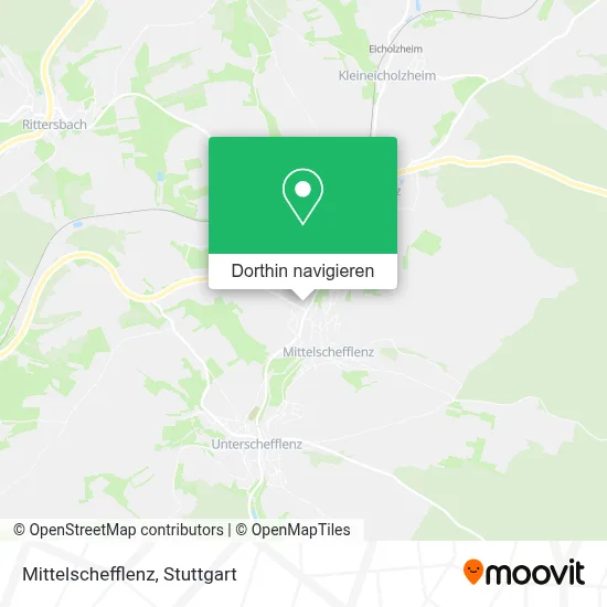Mittelschefflenz Karte