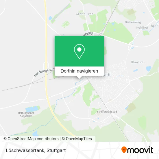 Löschwassertank Karte