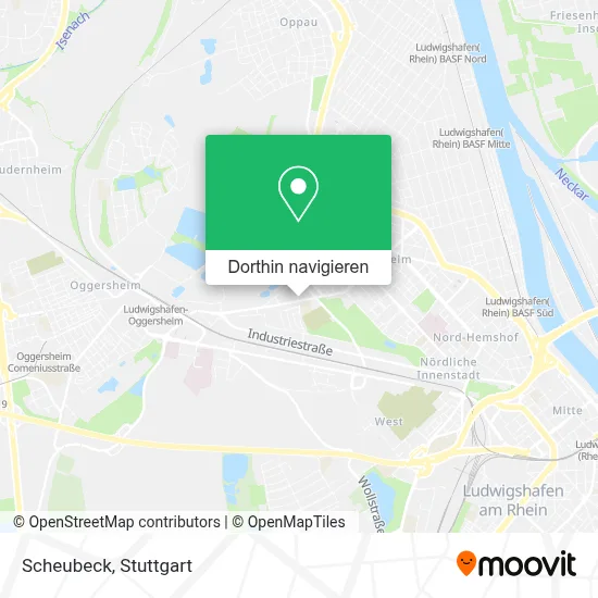 Scheubeck Karte