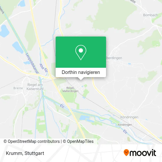 Krumm Karte