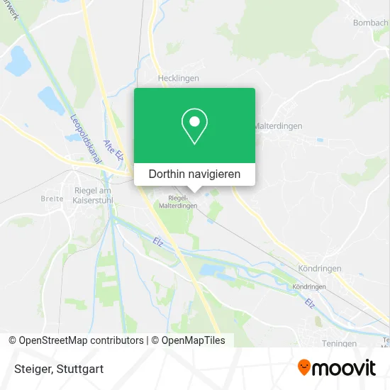 Steiger Karte