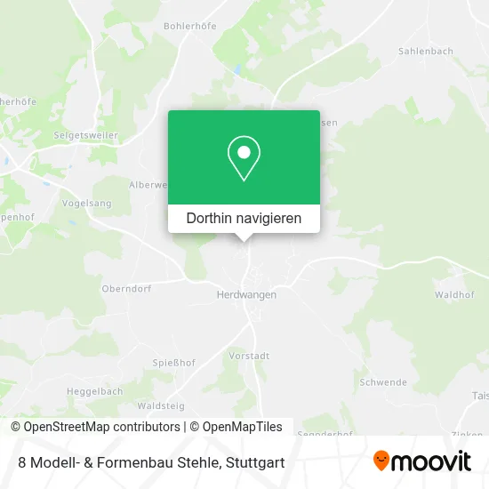 8 Modell- & Formenbau Stehle Karte