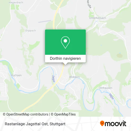Rastanlage Jagsttal Ost Karte