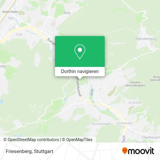 Friesenberg Karte