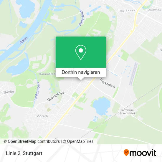 Linie 2 Karte