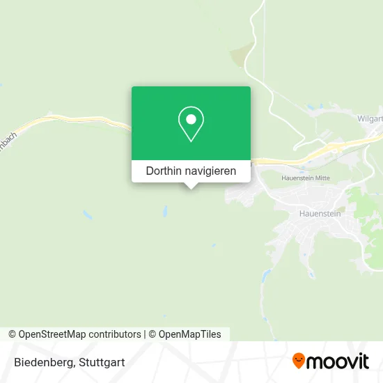 Biedenberg Karte