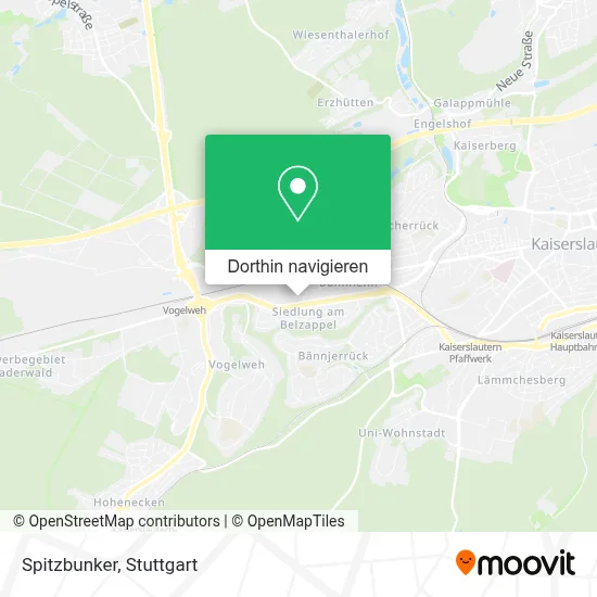 Spitzbunker Karte