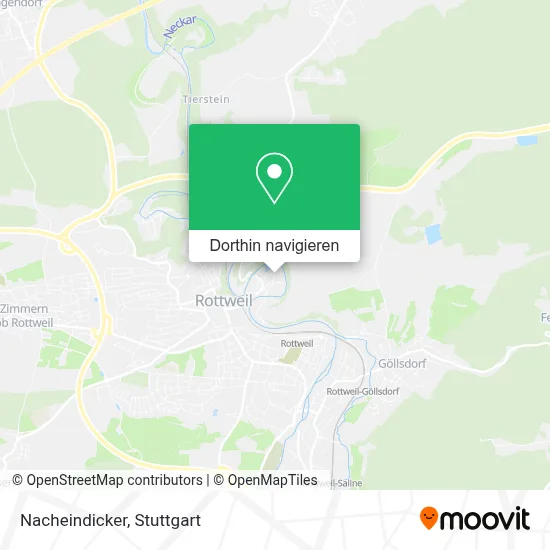 Nacheindicker Karte