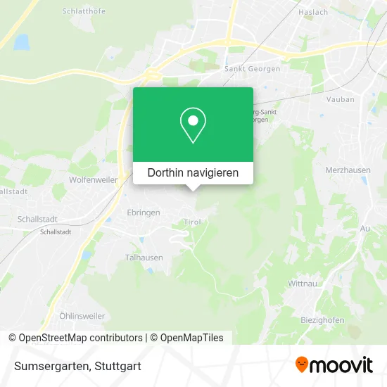 Sumsergarten Karte