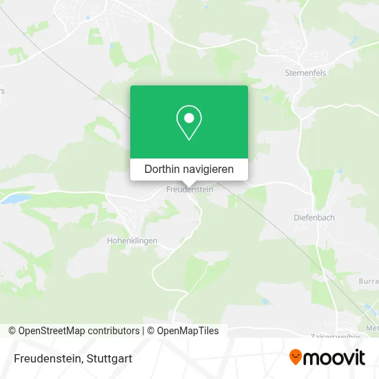 Freudenstein Karte