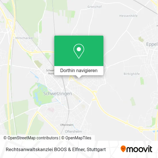 Rechtsanwaltskanzlei BOOS & Elfner Karte