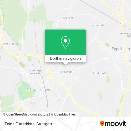 Feins Futterkiste Karte