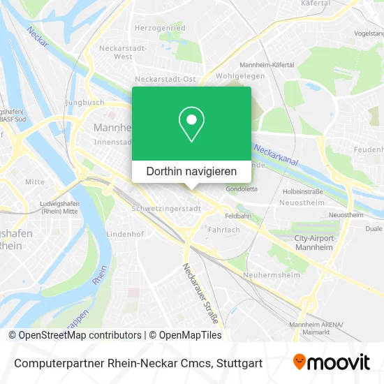 Computerpartner Rhein-Neckar Cmcs Karte