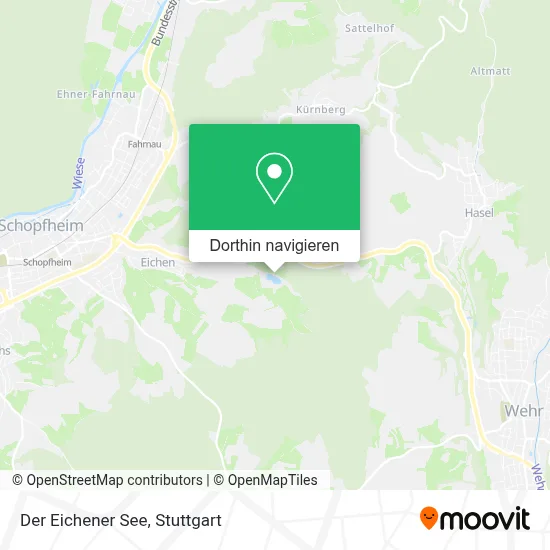 Der Eichener See Karte