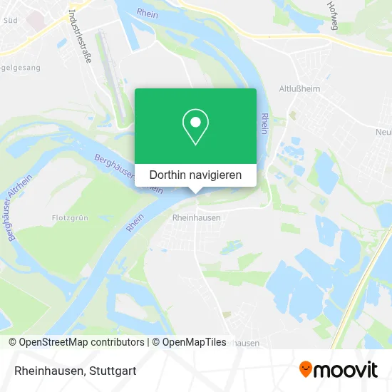 Rheinhausen Karte