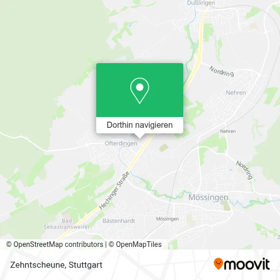 Zehntscheune Karte