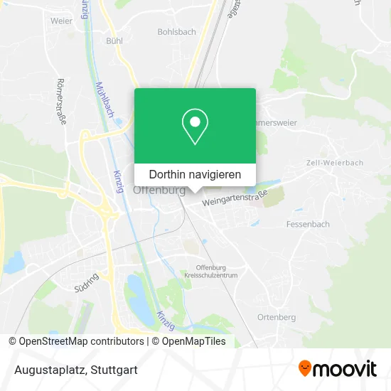 Augustaplatz Karte
