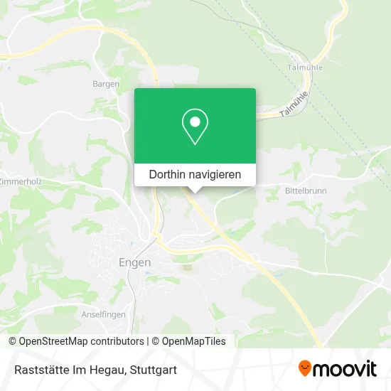 Raststätte Im Hegau Karte